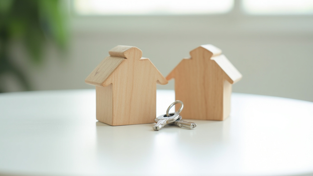 Maquette d'un projet immobilier moderne et écologique à Lyon