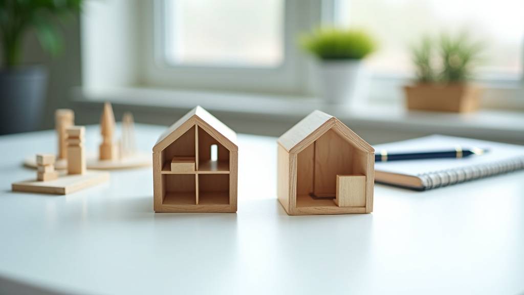 Vue panoramique sur un quartier résidentiel moderne