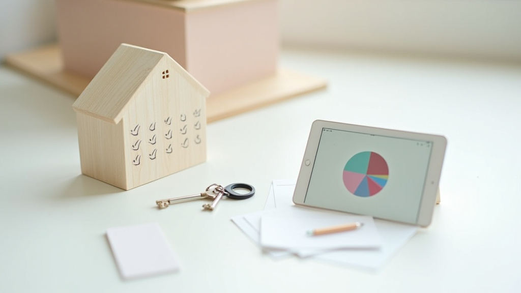 Interface de gestion locative avec tableau de bord et statistiques